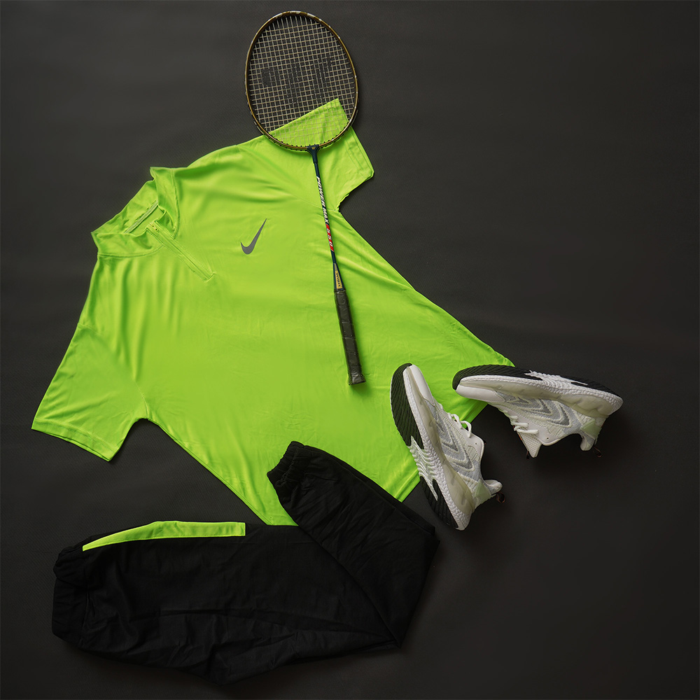 ست تیشرت و شلوار Nike سبز